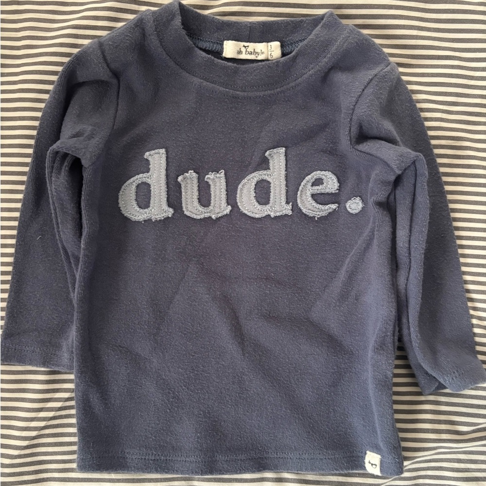 Kids Blue Long Sleeve Shirt